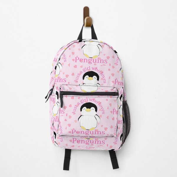 Artikelvorschau,  Ein Mädchen, das Pinguine liebt kawaii hearts entworfen und verkauft von brendanre.