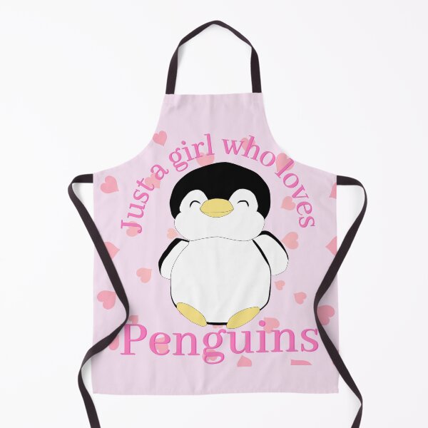 Artikelvorschau, Ein Mädchen, das Pinguine liebt kawaii hearts entworfen und verkauft von brendanre.