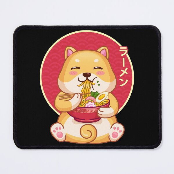 Item preview, Kawaii Shiba Inu Ramen Noodles Bowl designed and sold by Wishinglob.