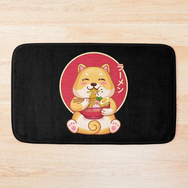 Item preview, Kawaii Shiba Inu Ramen Noodles Bowl designed and sold by Wishinglob.