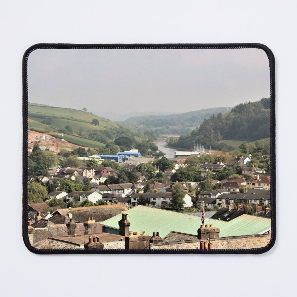 Item preview, View from the Totnes Castle to the River Dart designed and sold by Martha Sherman.