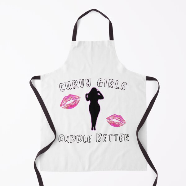 Item preview, curvy girls cuddle better designed and sold by Havic Tees.