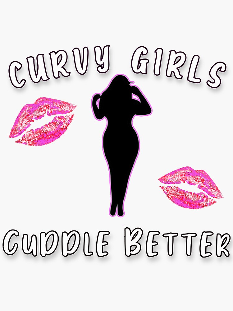 Thick Girls Cuddle Better Transparent PNG 