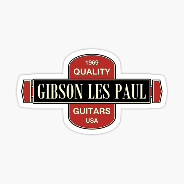 Old Les Paul 1969 Sticker