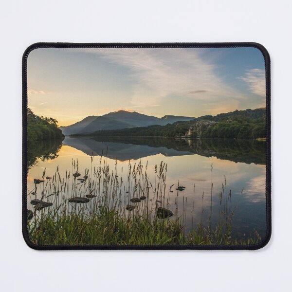 Aperçu de l'œuvre Lac Padarn le matin créée et vendue par LluniauDafyddEm.
