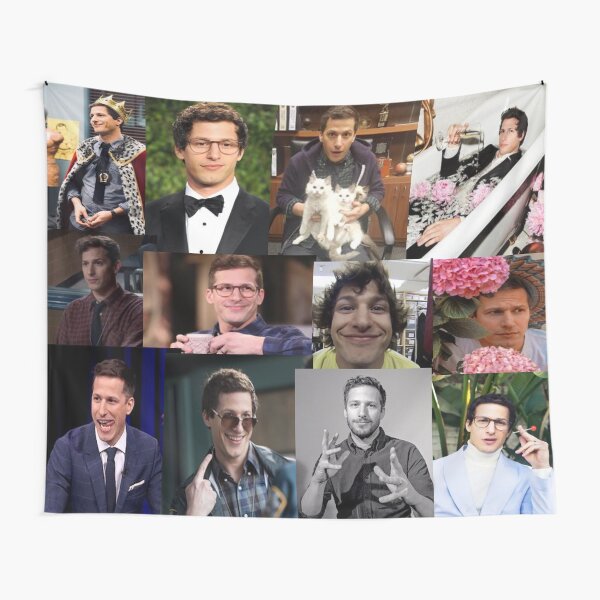 Item preview, Andy Samberg (jake peralta) pic collage designed and sold by Mysticks04.
