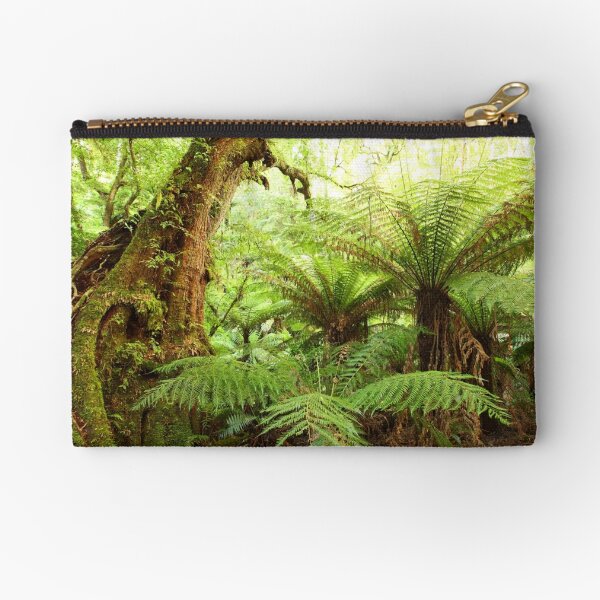 Myrtle Tree, Tarra Bulga National Park, Australia Zipper Pouch