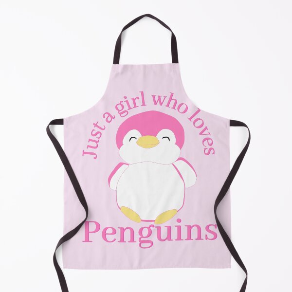 Artikelvorschau, Mädchen, das Pinguine liebt kawaii pink entworfen und verkauft von brendanre.