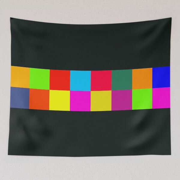 Item preview, colorful geometric pattern designed and sold by pauloneill-art.