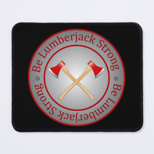 Item preview, Be Lumberjack Strong Red Version designed and sold by Eliza434.