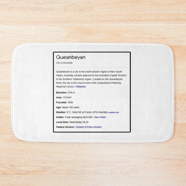 Item preview, Queanbeyan designed and sold by Alluka Brand.
