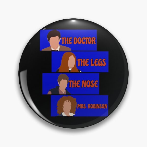 Item preview, The doctor, the legs, the nose, and Mrs. Robinson designed and sold by swanspirate520.