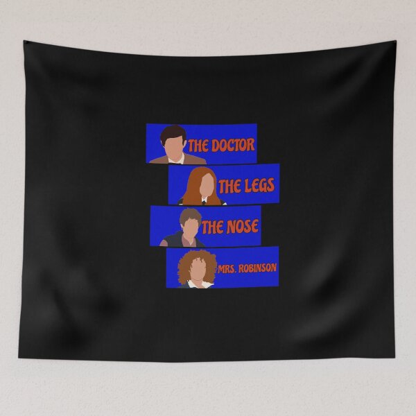 Item preview, The doctor, the legs, the nose, and Mrs. Robinson designed and sold by swanspirate520.