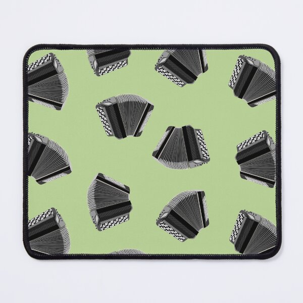 Item preview, Button accordion on green designed and sold by kobyakov.