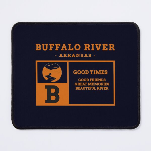 Aperçu de l'œuvre Buffalo River Arkansas Bons moments créée et vendue par SoloDesignCo.