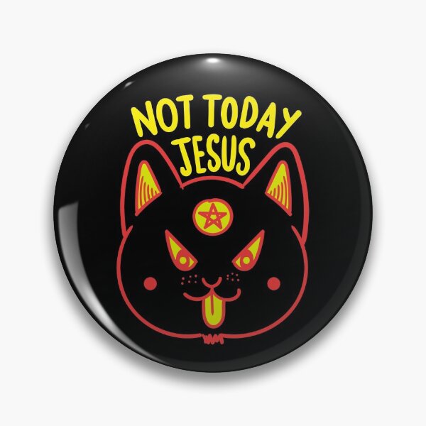 Item preview, Not Today Jesus Funny Atheist Gift Idea designed and sold by Músico Ilustre.