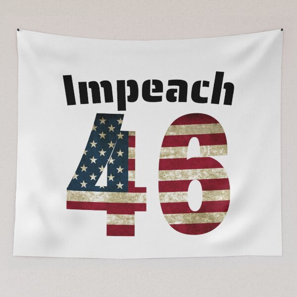 Item preview, Impeach No 46 USA Flag Failed President designed and sold by Sonatablue.