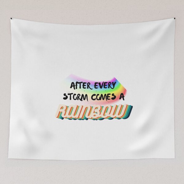 Item preview, After Every Storm Comes A Rainbow designed and sold by Artystico  ⭐⭐⭐⭐⭐.