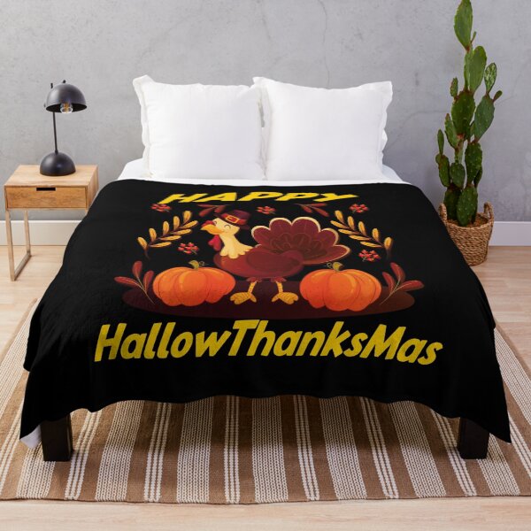 Item preview, feliz día de acción de gracias Feliz Hallowthanksmas Halloween regalo de ACCIÓN DE GRACIAS designed and sold by justbejoker.