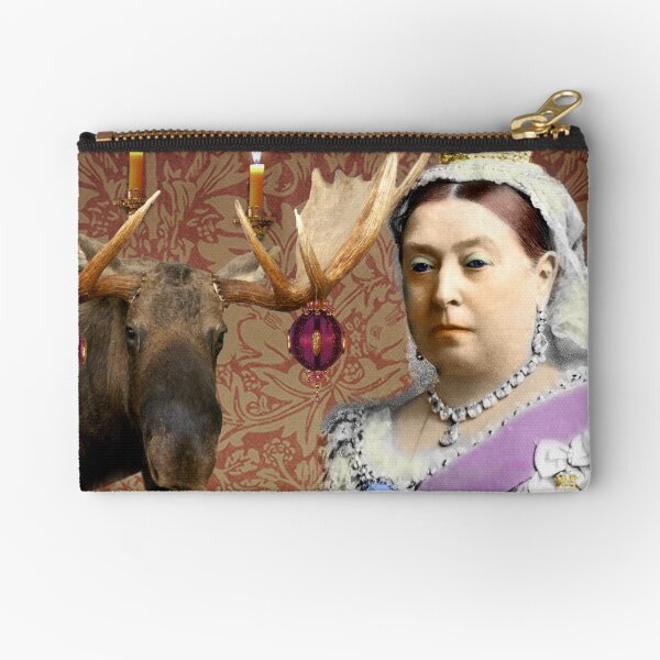 Albert we are not a Moose! Zipper Pouch