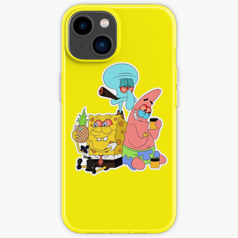 stoner cartoon spongebob sticker