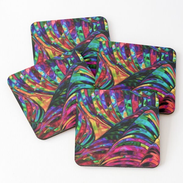 Item preview, Stained Glass Jewel Tone Patterned Photograph designed and sold by MarikaJohnson.