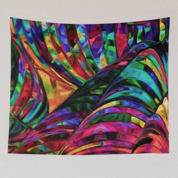 Item preview, Stained Glass Jewel Tone Patterned Photograph designed and sold by MarikaJohnson.