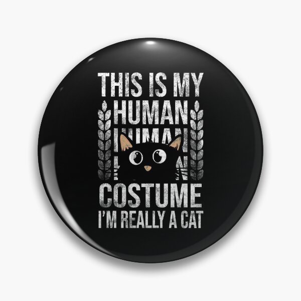 Item preview, This Is My Human Costume Im Really a Cat designed and sold by Ridaelb.