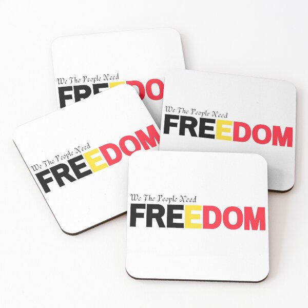 Item preview, We The People Need Freedom - Belgium designed and sold by Eranthe Bernardo.