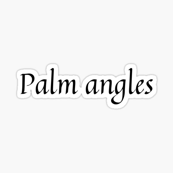 Palm Angels' Sticker