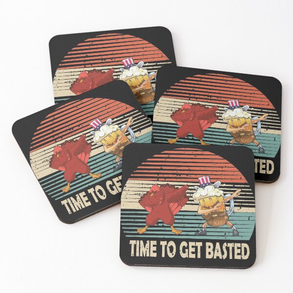 Item preview, Time To Get Basted Shirt - Let's Get Adult Turkey AND BEER DAPPING USA designed and sold by lovelystore200.