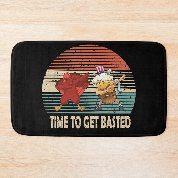 Item preview, Time To Get Basted Shirt - Let's Get Adult Turkey AND BEER DAPPING USA designed and sold by lovelystore200.