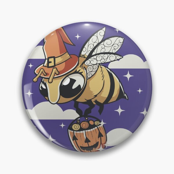 Item preview, Halloween Bee Witchy designed and sold by BusyBeeLife.