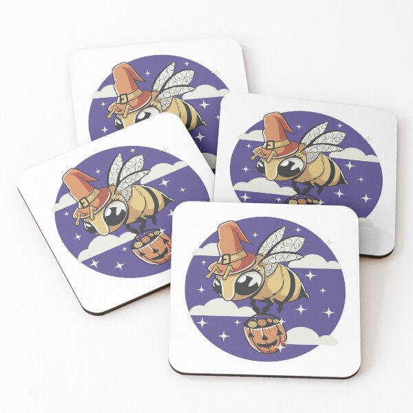 Item preview, Halloween Bee Witchy designed and sold by BusyBeeLife.
