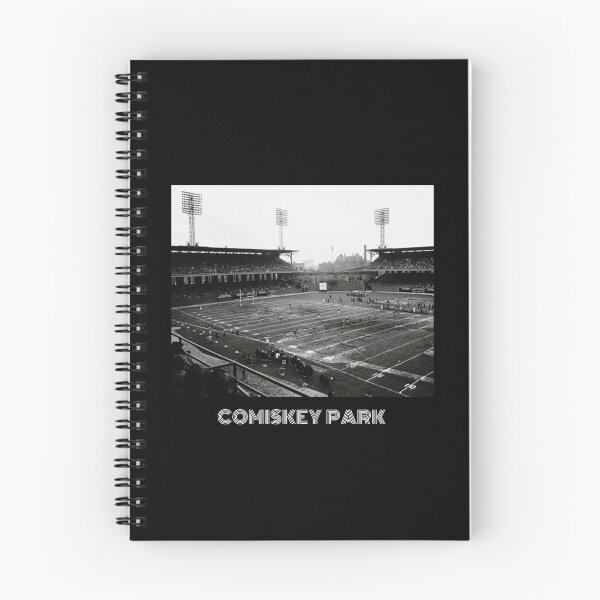 Aperçu de l'œuvre Comiskey Park - Cardinals Noir créée et vendue par DeadStadium.
