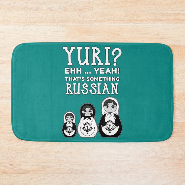 Item preview, Yuri is just another russian name, right   designed and sold by InsaneShirtGuy.