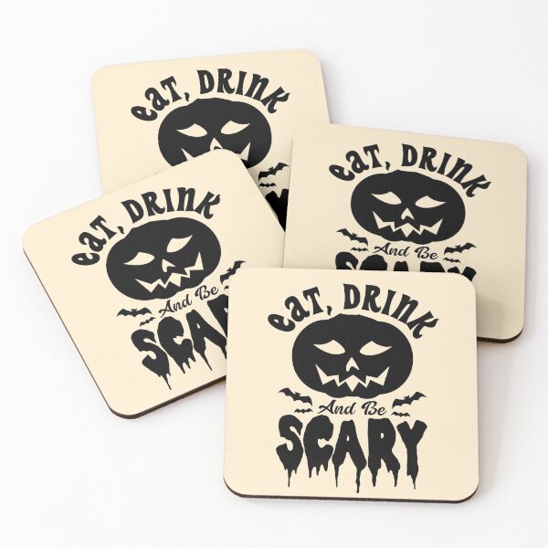 Item preview, Eat, Drink And Be Scary | Halloween (1 : Light) designed and sold by the-krisney-way.