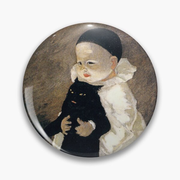 Item preview, Pierrot et le Chat (Pierrot and cat)  _Théophile Alexandre Steinlen Painter (1859-1923) designed and sold by HomeGallery.