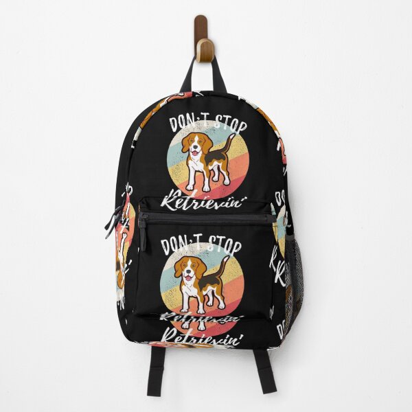 Item preview, Retro Don't Stop Retrievin' Beagle designed and sold by Zurickdesigns.
