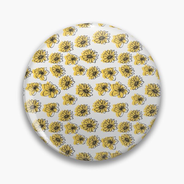 Item preview, Classic yellow flowers pattern designed and sold by RafaelLima7.