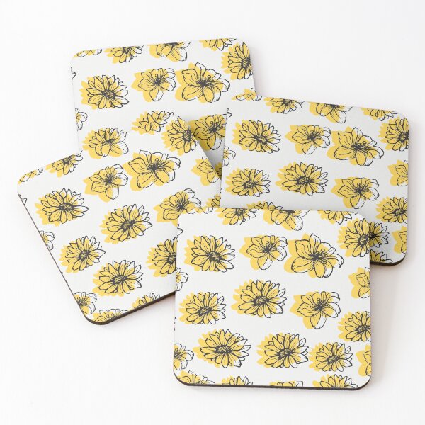 Item preview, Classic yellow flowers pattern designed and sold by RafaelLima7.