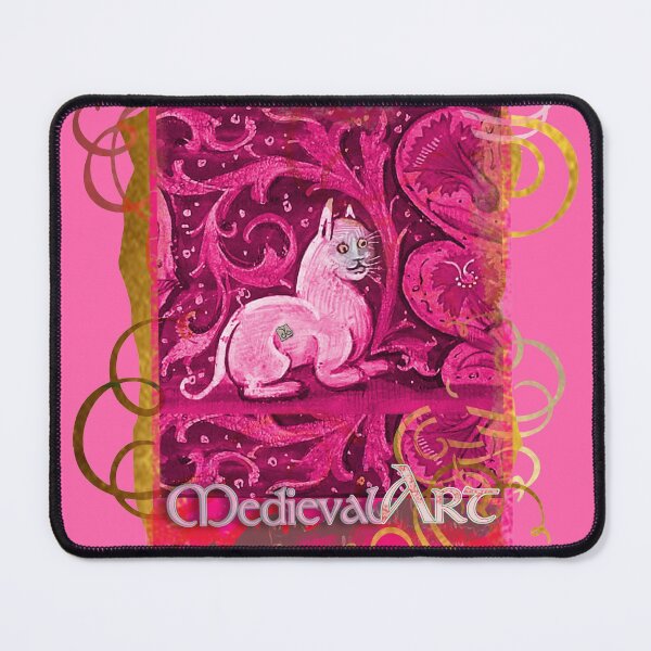 Item preview, Medieval Art - The White Cat (by ACCI) designed and sold by VanyssaGraphics.