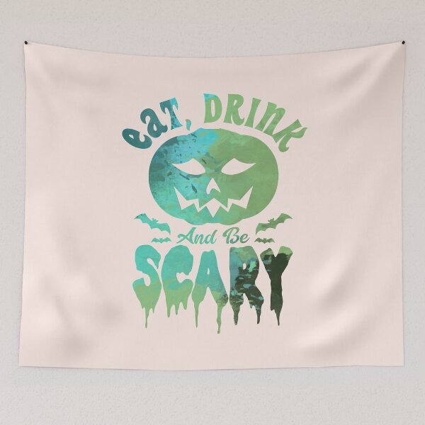 Item preview, Eat, Drink And Be Scary | Halloween (2 : Light) designed and sold by the-krisney-way.
