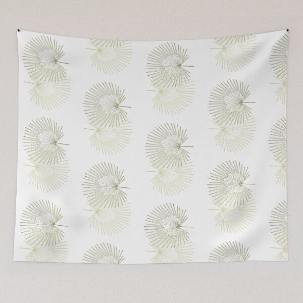 Item preview, Tropical wide leaves line design  designed and sold by PixieHollowShop.