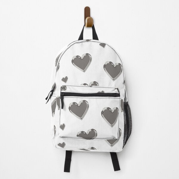 Item preview, Chrome heart pattern, gray heart, 3D designed and sold by Smileycreation.