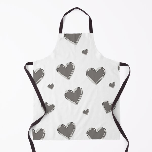Item preview, Chrome heart pattern, gray heart, 3D designed and sold by Smileycreation.