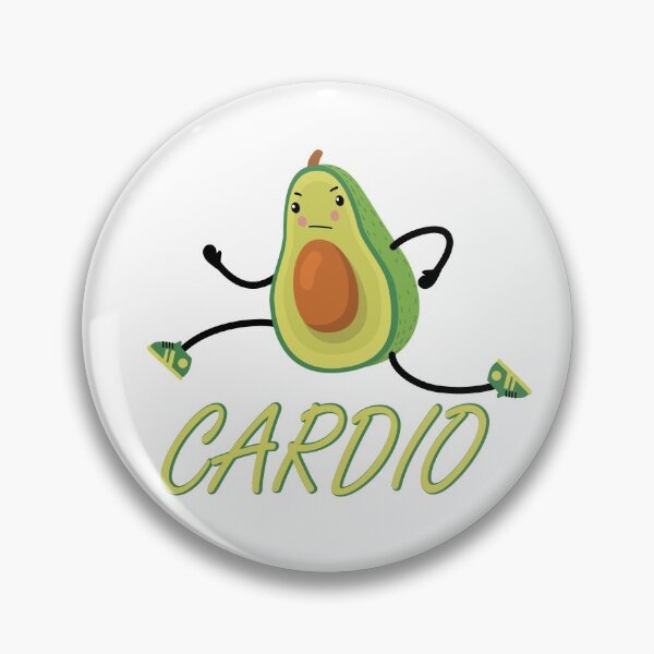 Item preview, Cardio Avocado funny t-shirt -Avocardio designed and sold by NEMATOShop.