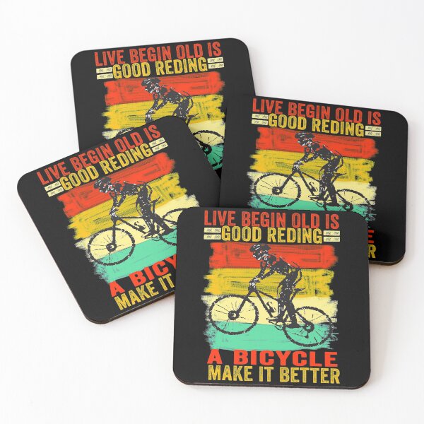 Item preview, Live Begin Old Is Good Reding A Bicycle Make It Better Essential t-shirt designed and sold by boyastore.