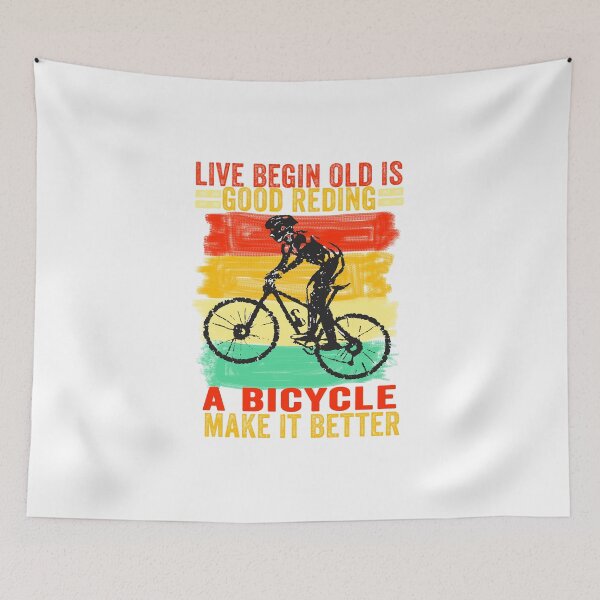 Item preview, Live Begin Old Is Good Reding A Bicycle Make It Better Essential t-shirt designed and sold by boyastore.