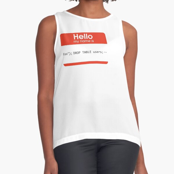 Hello My Name Is SQL Injection' Men's Sport T-Shirt